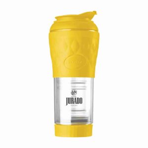 CAFETERA PRENSA FRANCESA E INFUSOR DE TÉ – DE VIAJE – Amarillo Acapulco
