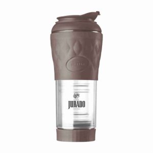 CAFETERA PRENSA FRANCESA E INFUSOR DE TÉ – DE VIAJE – Marrón Café