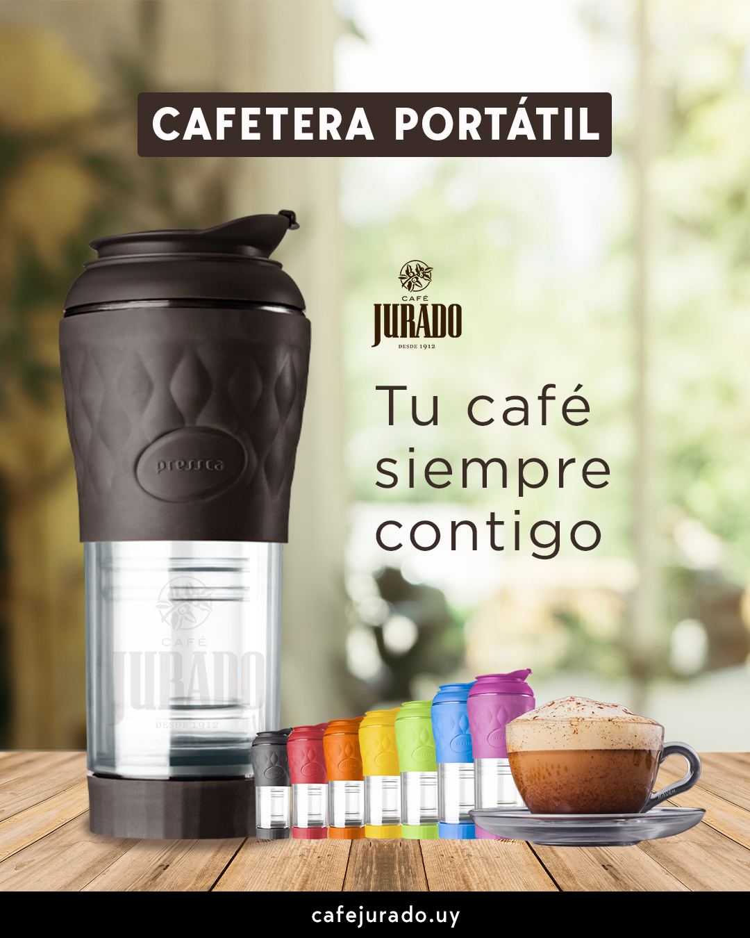 Promo: Cafetera Prensa Francesa Portátil + Café Arábica - Imagen 2