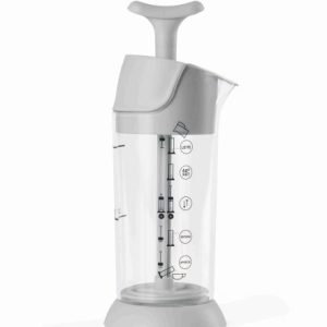 ¡Nuevos Colores! ESPUMADOR DE LECHE MANUAL Color Gris Fendi